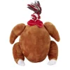 Jouet Peluche dinde de Noël pour chien
