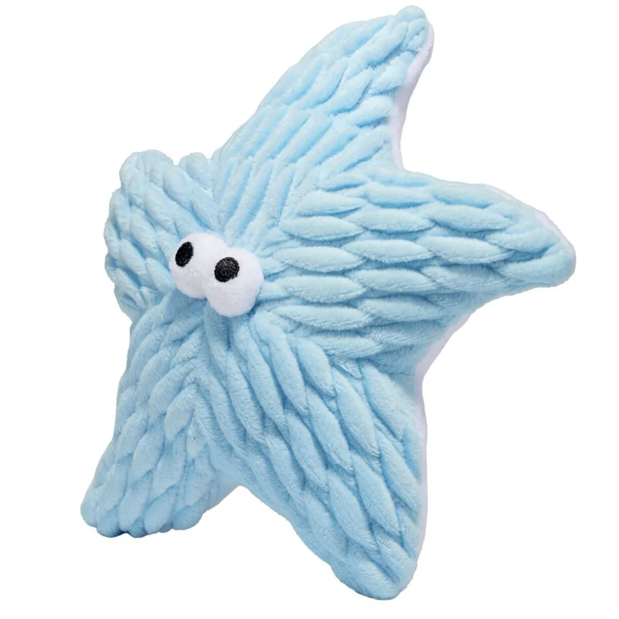 Jouet peluche pour chien étoile de mer bleue Ø20cm < Gifi
