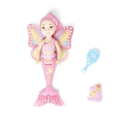 Jouet poupée sirène avec 2 accessoires