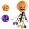 Jouet pour chat balles x3 thème Halloween orange