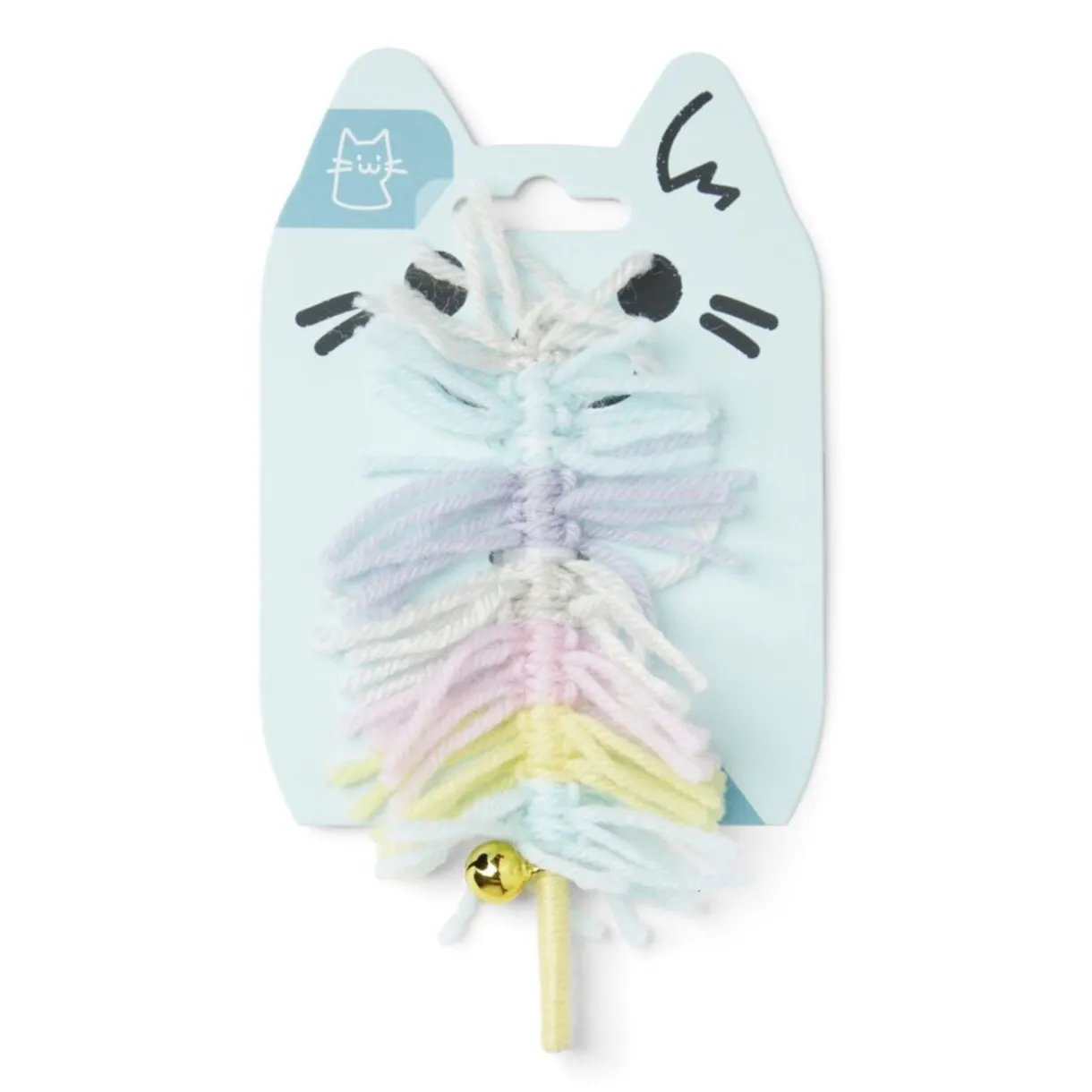Jouet pour chat design plumeau multicolore L.14cm < Gifi Discount