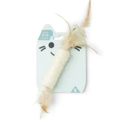 Jouet pour chat plume et raphia < Gifi Discount