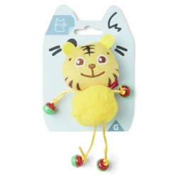 Jouet pour chat tigre avec grelot L8cm