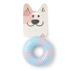 Jouet pour chien anneau caoutchouc Ø12xH4cm
