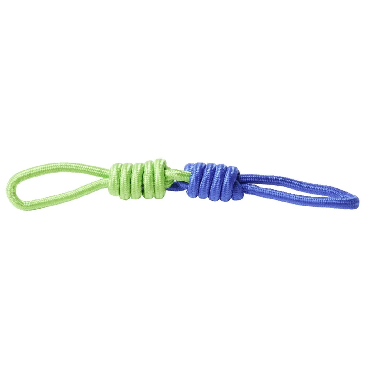 Jouet pour chien corde en coton bleu et vert Ø4,5x46cm < Gifi Outlet