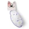 Jouet pour chien en polyester et coton bleu L.23x12xH.12 cm < Gifi Outlet