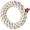 Jouet pour chien forme cercle en corde Ø20cm (2 modèles)
