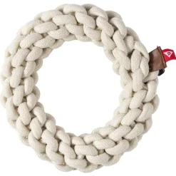 Jouet pour chien forme cercle en corde Ø20cm (2 modèles)