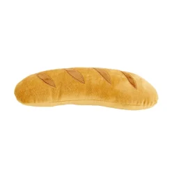 Jouet pour chien peluche baguette de pain marron L28cm < Gifi