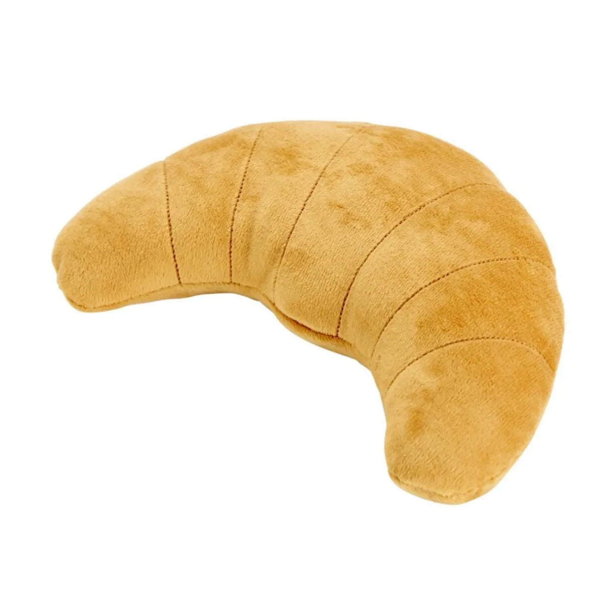 Jouet pour chien peluche croissant marron L23cm < Gifi Discount
