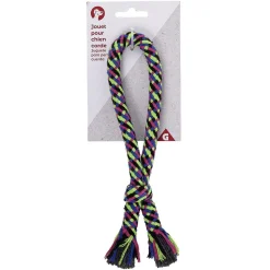 Jouet pour chien Poignée en corde avec noeud L.12 cm < Gifi Hot