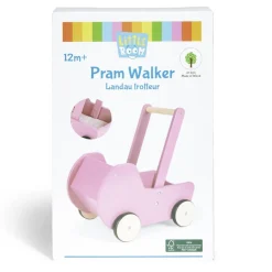 Jouet poussette enfant en bois rose < Gifi Hot