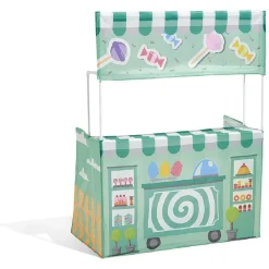 Kiosque à bonbons pour enfant vert et blanc < Gifi Sale