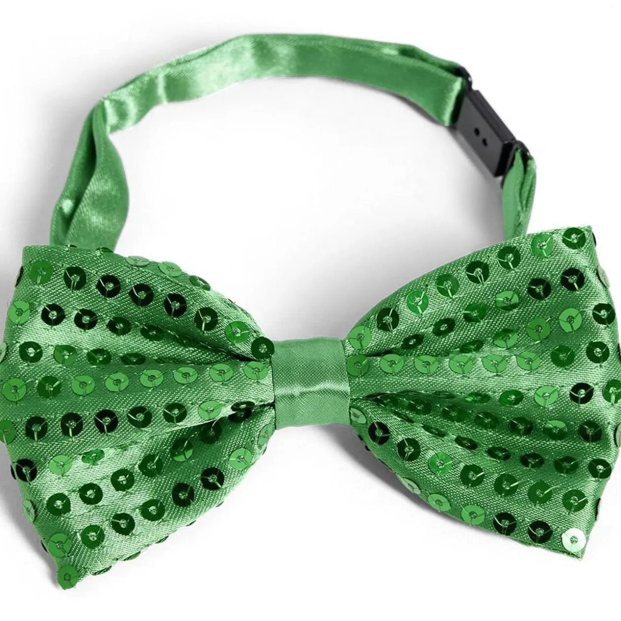 Kit bretelles, lunettes et noeud papillon Saint-Patrick vert