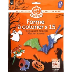 Kit coloriage forme Halloween x15 < Gifi Sale