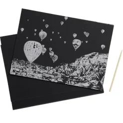 Kit créatif cartes à gratter - 2 modèles