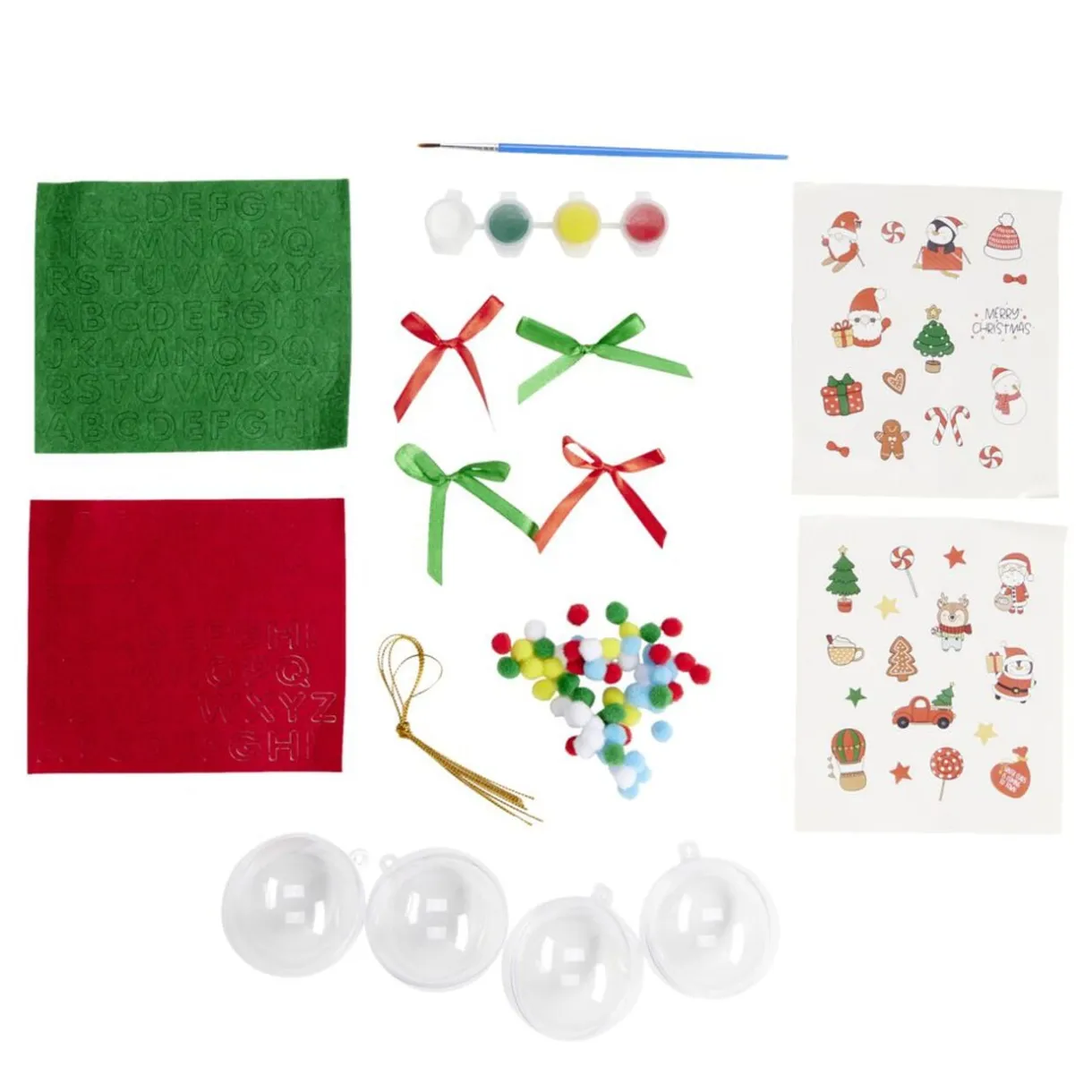 Kit création boule de Noël 4 pièces < Gifi Hot