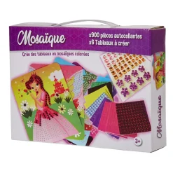 Kit création mosaïque autocollante x 6 tableaux < Gifi New