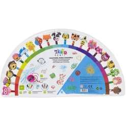 Kit crayon en bois avec gomme forme animal 41 pièces < Gifi