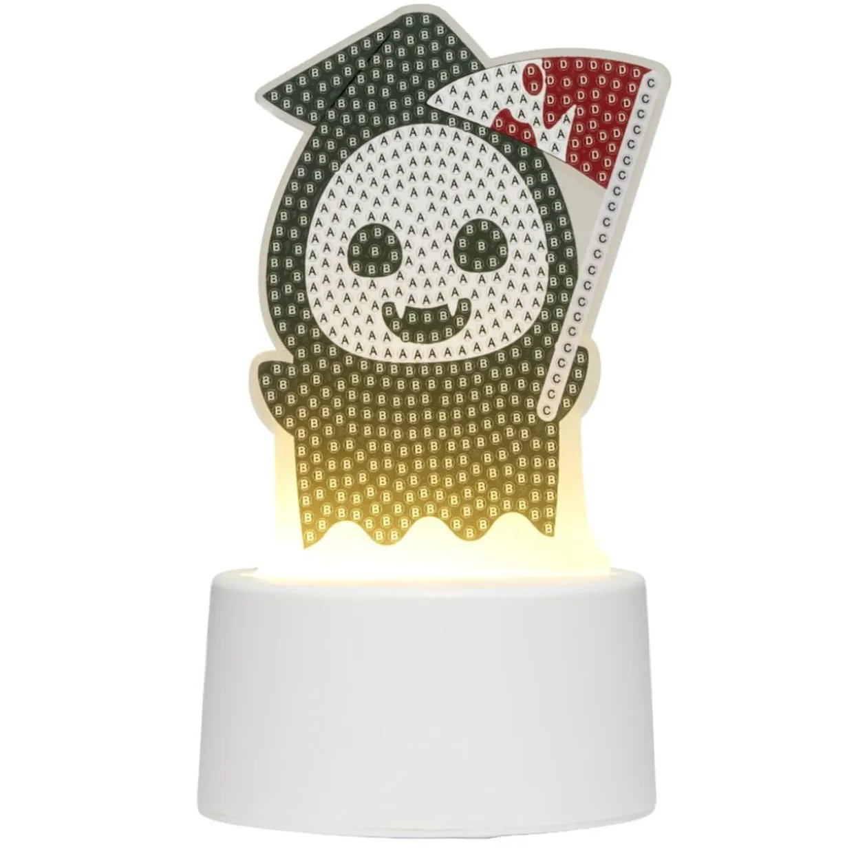 Kit décoration Halloween broderie diamant lumineux