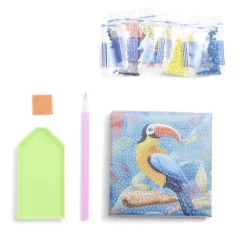 Kit de broderie diamant 20x20cm - 3 modèles < Gifi New