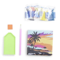 Kit de broderie diamant 20x20cm - 3 modèles < Gifi New