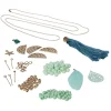 Kit de création collier et bracelet cuivre menthe < Gifi