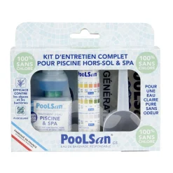 Kit d'entretien sans chlore pour piscine hors-sol et spa < Gifi Outlet