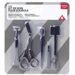 Kit de soin pour sourcils 5 pièces < Gifi Discount