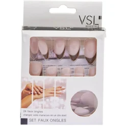 Kit faux ongles French manucure marron x24 < Gifi Sale