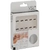 Kit faux ongles motif moustache 24 pièces < Gifi Online