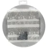 Kit jetable assiette + serviette motif Noël argenté x20 < Gifi Clearance