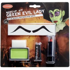 Kit maquillage Halloween diablesse verte