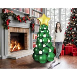 Kit sapin de Noël 66 ballons H195cm < Gifi New