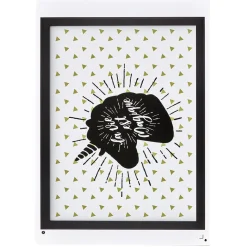 Kit 17 stickers déco effet cadre noir