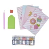 Kit toile à peindre diamant blanc 21,5x13cm < Gifi Hot