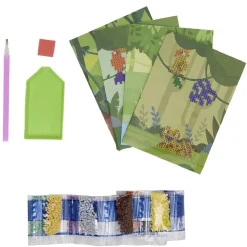 Kit toile à peindre diamant blanc 21,5x13cm < Gifi Hot
