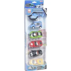 Kit 5 véhicules de police