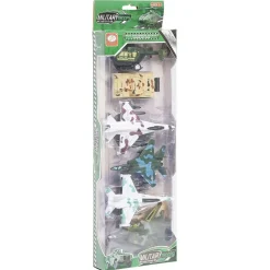 Kit 5 véhicules et avions militaires