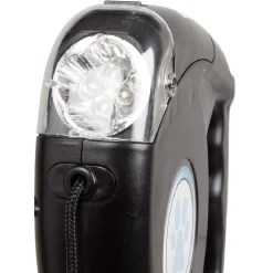 Laisse enrouleur distributeur de sac et lampe LED (2 modèles)