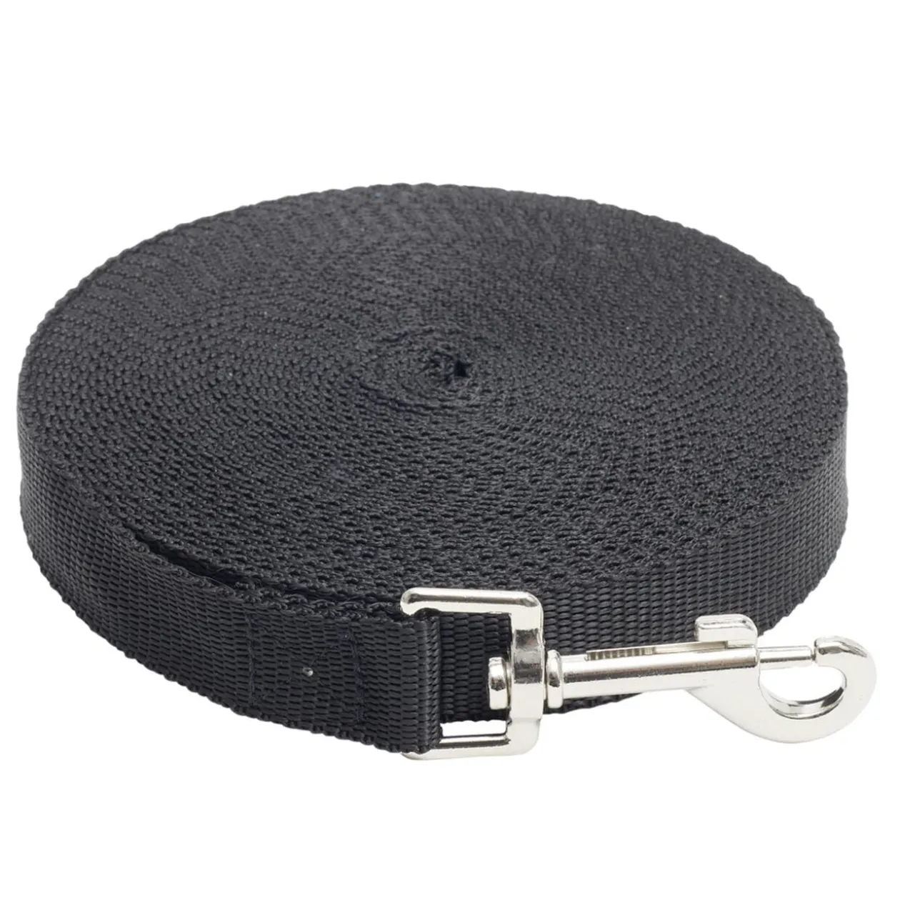 Laisse pour chien 9m longe noire