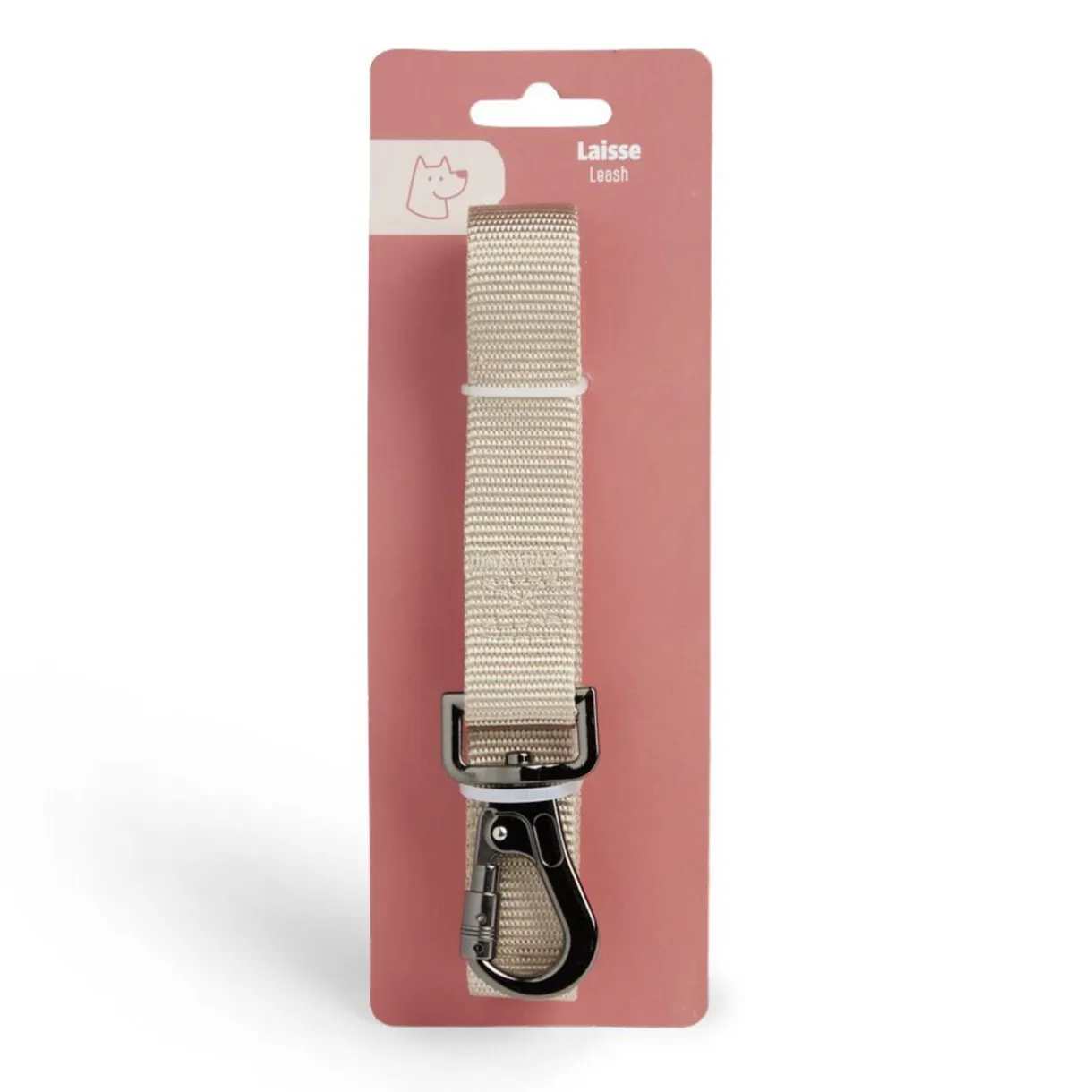 Laisse pour chien polyester violet L.120 cm < Gifi Discount