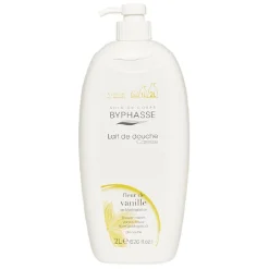 Lait de douche fleur de vanille 2L Byphasse