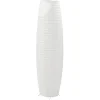 Lampadaire en papier blanc sur pieds