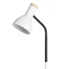 Lampadaire noir et blanc H150cm