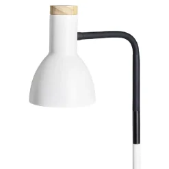 Lampadaire noir et blanc H150cm