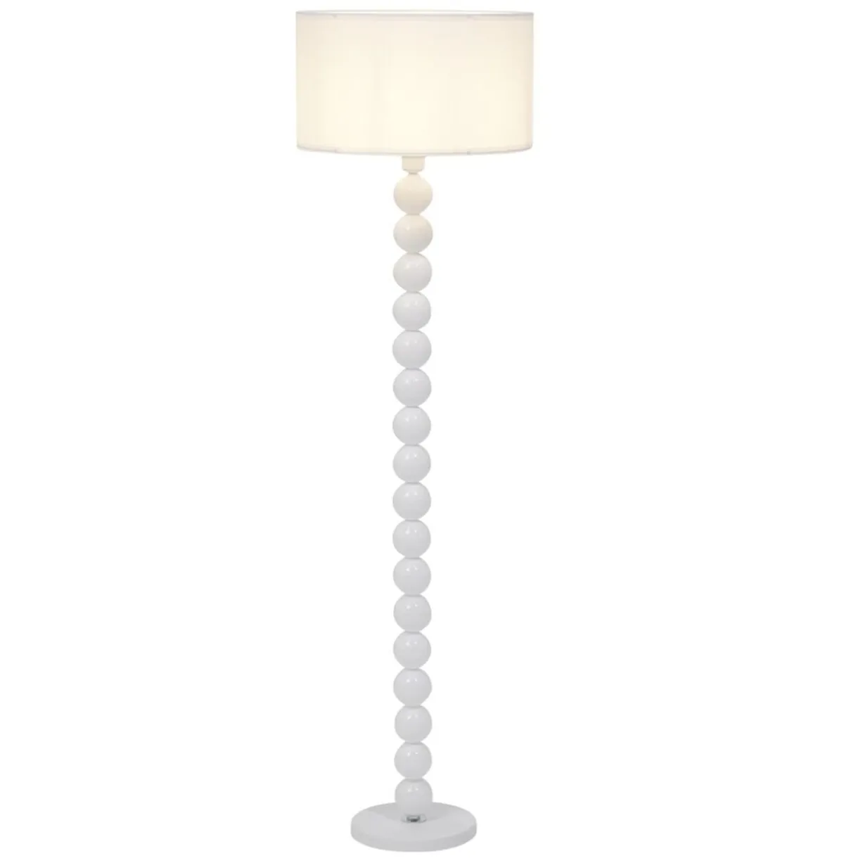 Lampadaire pied bubble en résine blanc Ø45xH158cm < Gifi Hot