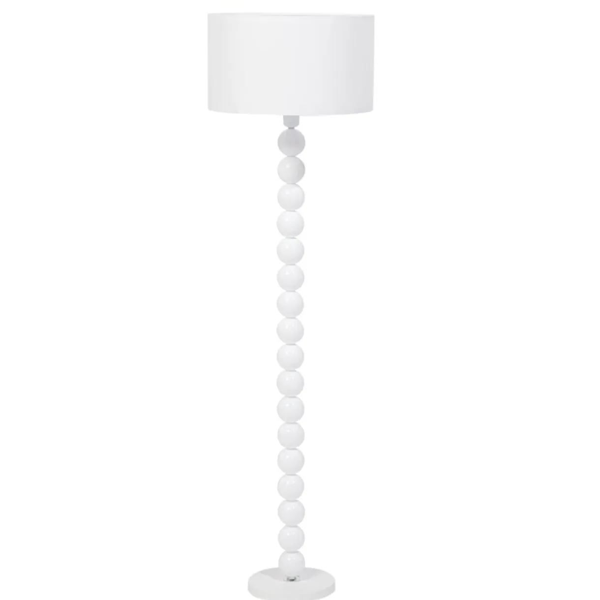 Lampadaire pied bubble en résine blanc Ø45xH158cm < Gifi Hot