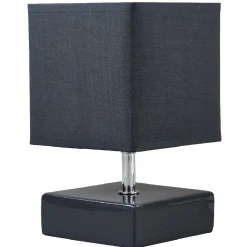 Lampe carrée grise < Gifi