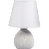 Lampe céramique effet bois naturel 17x17xH26,5cm < Gifi Hot